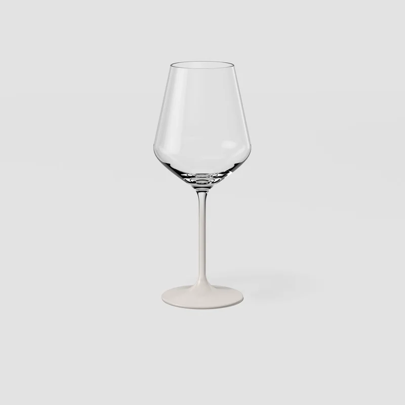 Set 4 Calici Vini cristallo Manufacture Rock blanc Villeroy & Boch