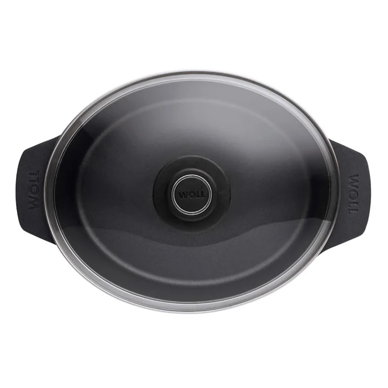 Woll Diamond Lite Casseruola ovale cm 31 induzione + coperchio