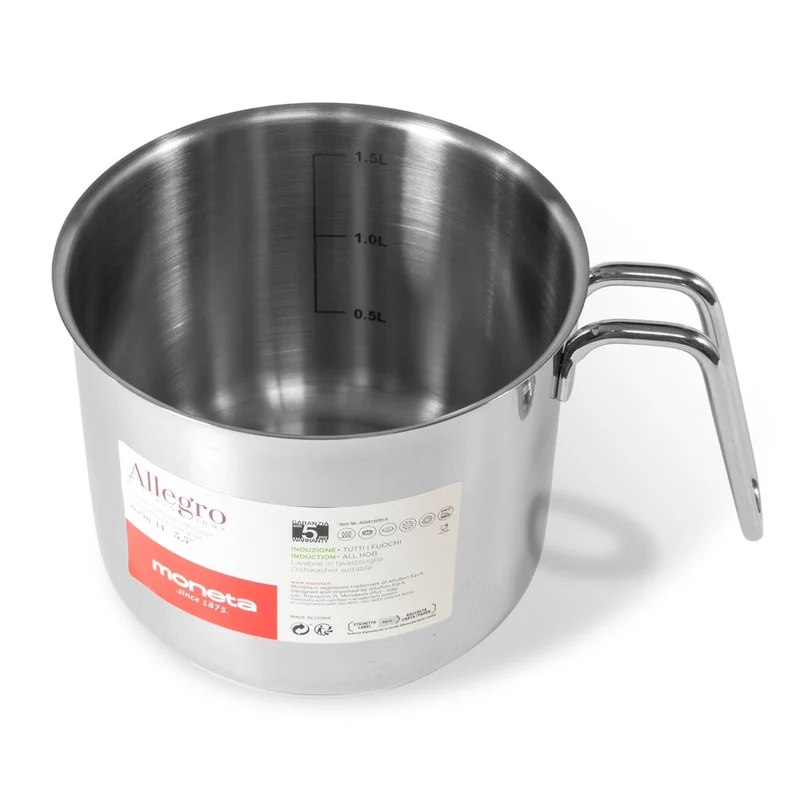 Moneta ALLEGRO INOX BOLLILATTE 1