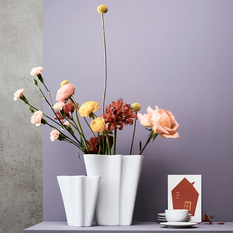 Rosenthal Vaso Flux porcellana studio line 2 misure