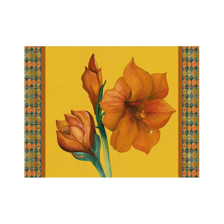 Tovagliette rettangolari rigide Amaryllis L'oca Nera vari colori