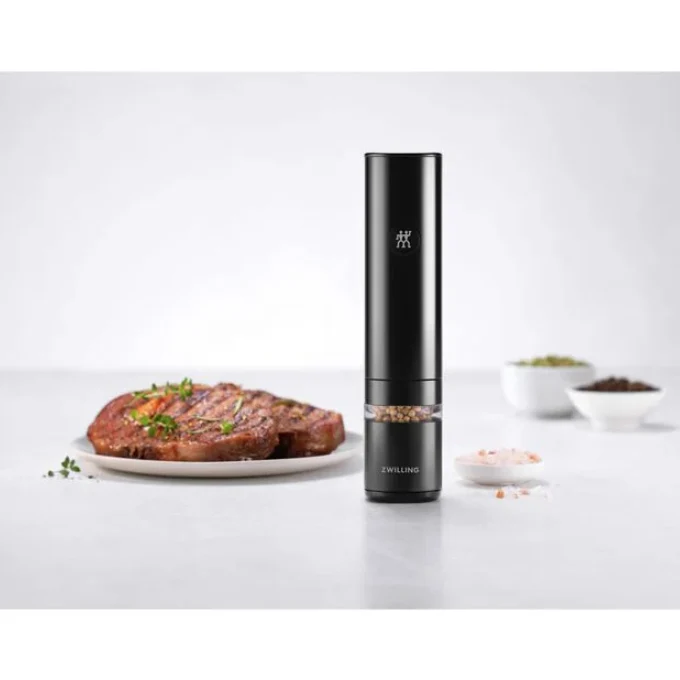 Enfinigy Set 2 pezzi Macinapepe e Macinasale Elettrico Zwilling