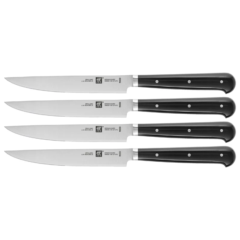 Zwilling Set 4 Coltelli bistecca seghettati