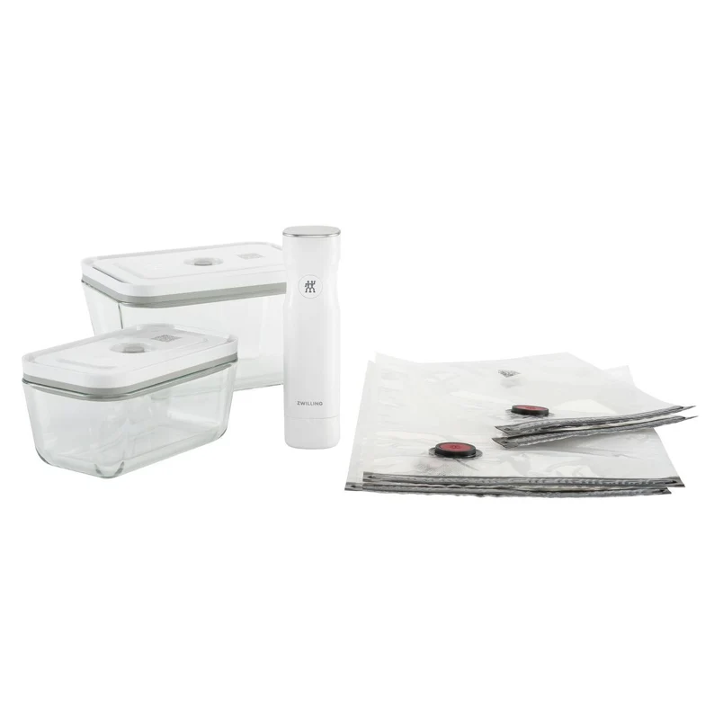 Fresh & Save Starter Kit sottovuoto 7 pezzi vetro M/L Zwilling