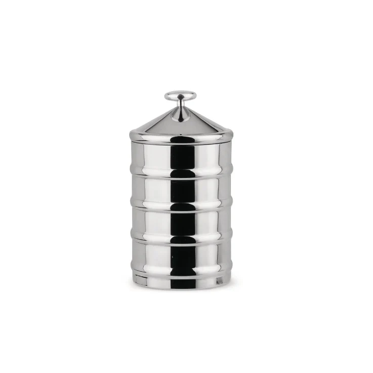 Barattoli acciaio design Kalistò Alessi