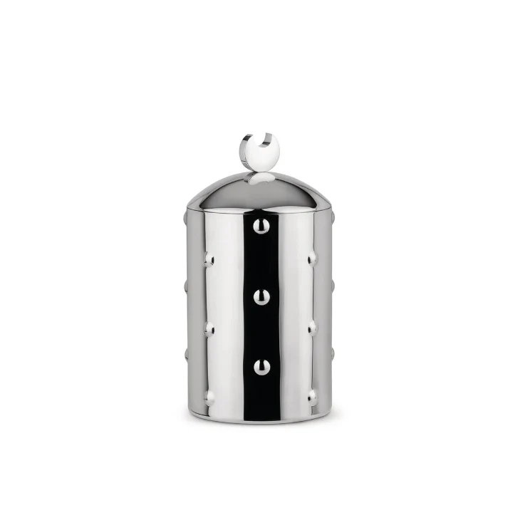Barattoli acciaio design Kalistò Alessi