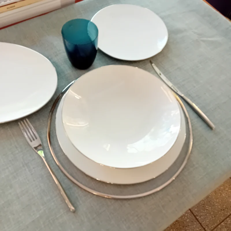 Rosenthal Servizio Tavola porcellana 18 pezzi Tac Platin