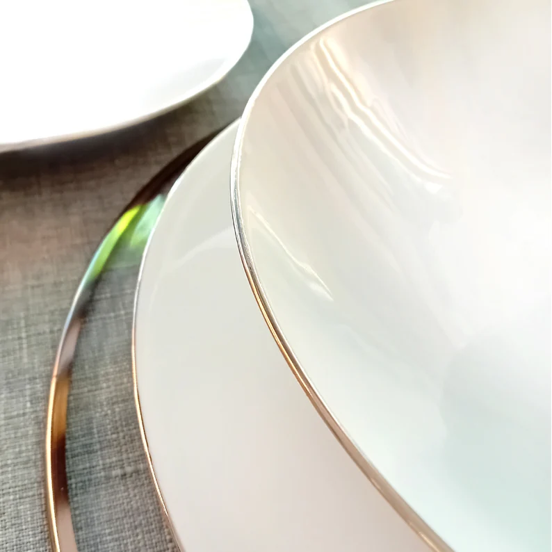 Rosenthal Servizio Tavola porcellana 18 pezzi Tac Platin