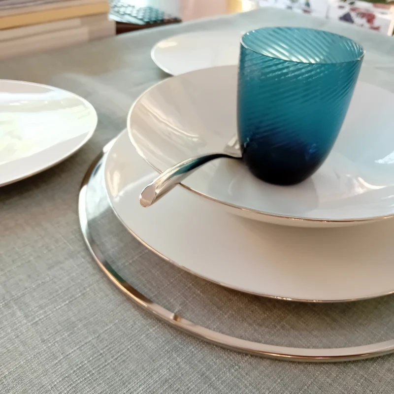 Rosenthal Servizio Tavola porcellana 18 pezzi Tac Platin
