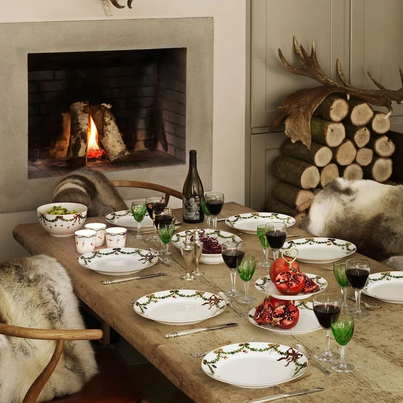 Star Fluted posto tavola Natale Royal Copenhagen