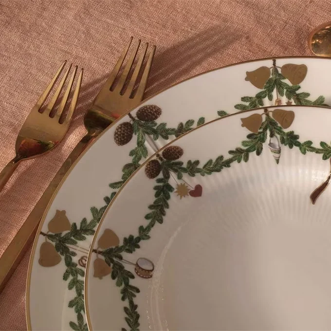 Star Fluted posto tavola Natale Royal Copenhagen