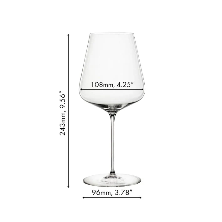 Definition Set 4 Calici soffiati Bordeaux Spiegelau