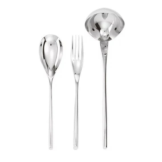Bamboo Set 3 pezzi a servire acciaio 18/10 Sambonet 52519-80
