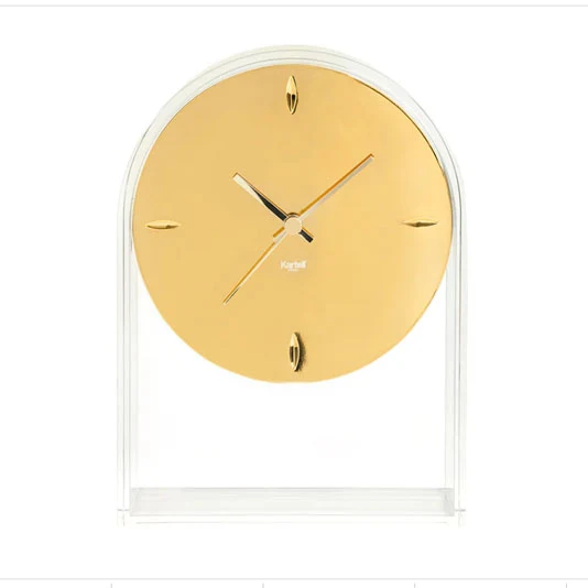 Kartell Orologio da tavolo Oro Air du Temps 1931