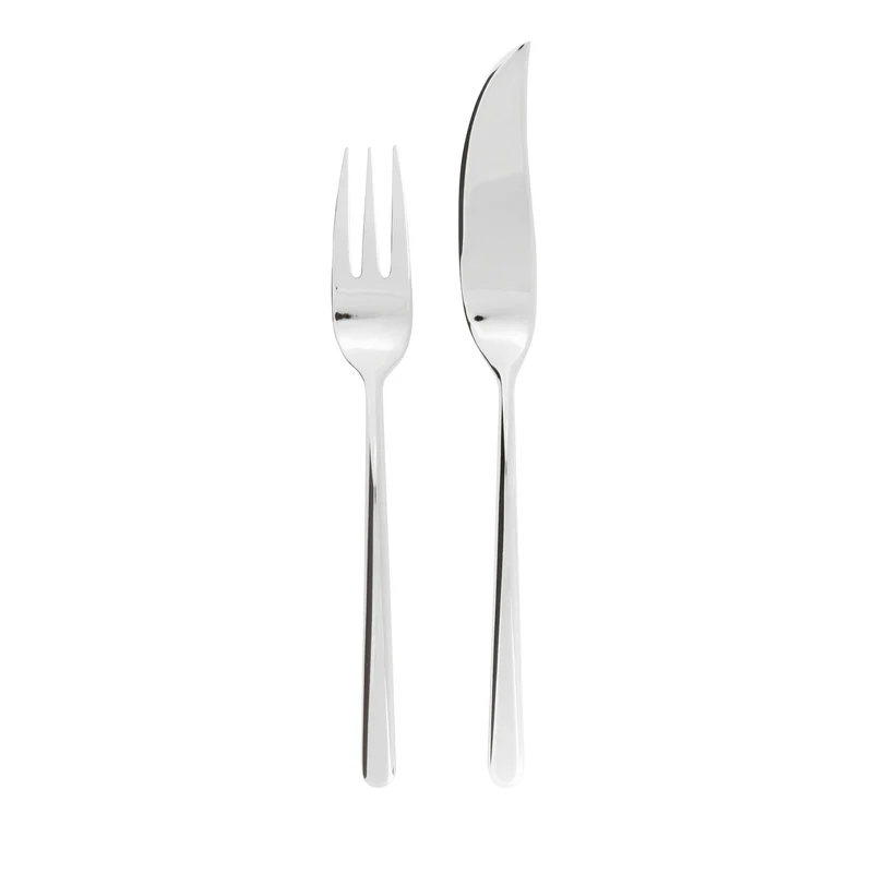 Sambonet Linear Posto tavola pesce 2 pezzi acciaio 18/10