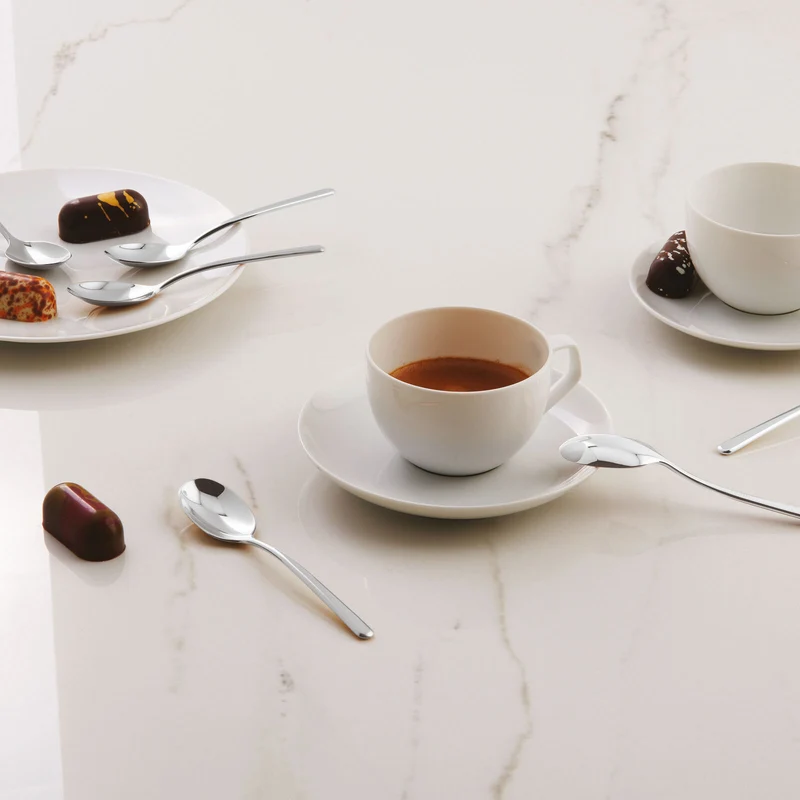 Sambonet Linear set 6 Cucchiaini caffè/moka acciaio 18/10