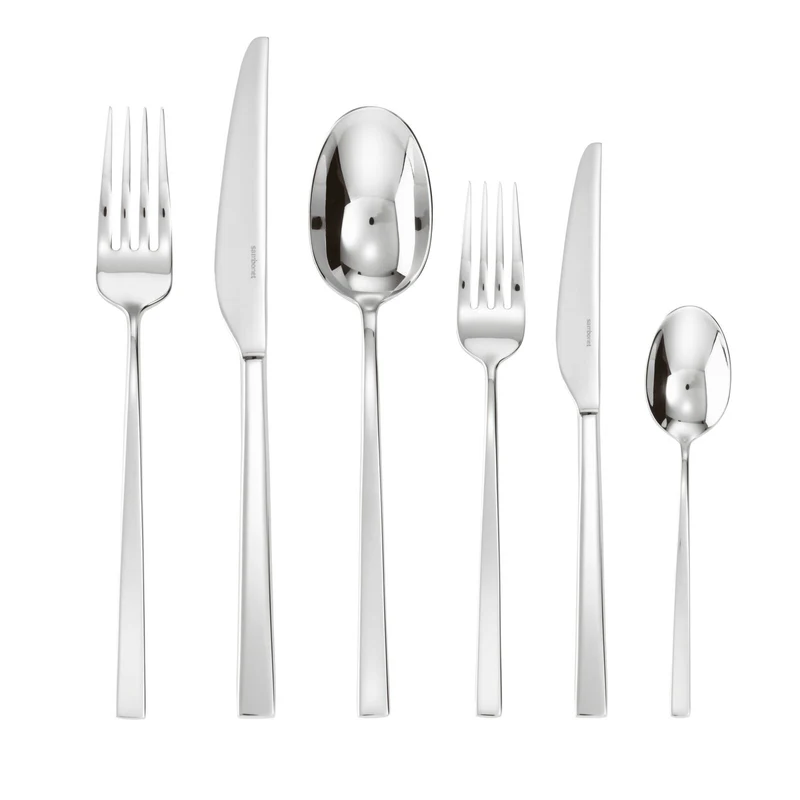 Linea Q Servizio posate 36 pezzi acciaio 18/10 Sambonet 52530-83