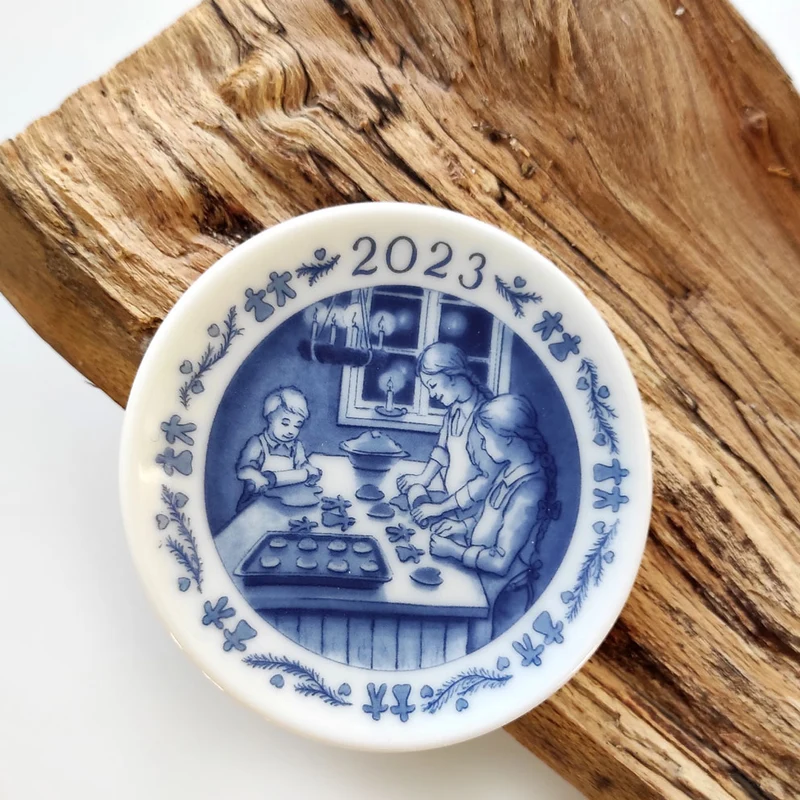 Royal Copenhagen Placchetta dell'anno 2023 collezione