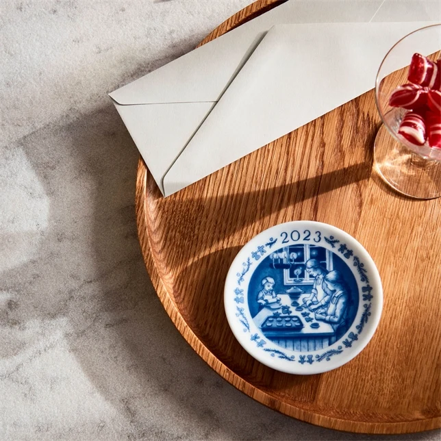 Royal Copenhagen Placchetta dell'anno 2023 collezione