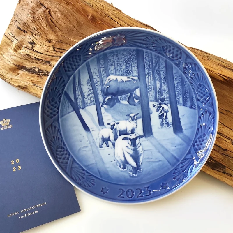 Royal Copenhagen Piatto dell'anno 2023 collezione