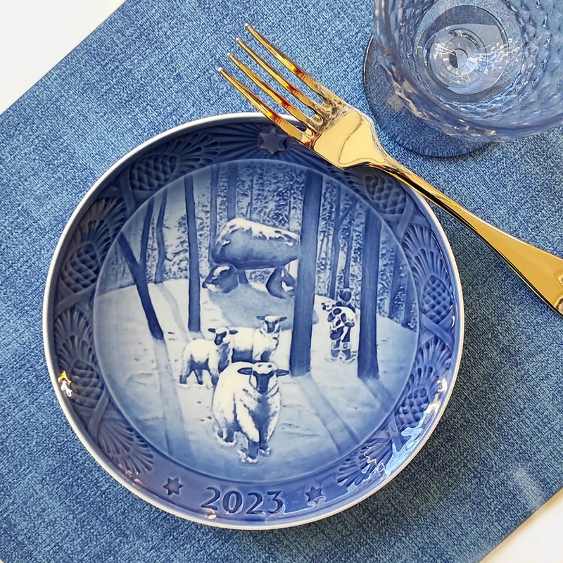 Royal Copenhagen Piatto dell'anno 2023 collezione