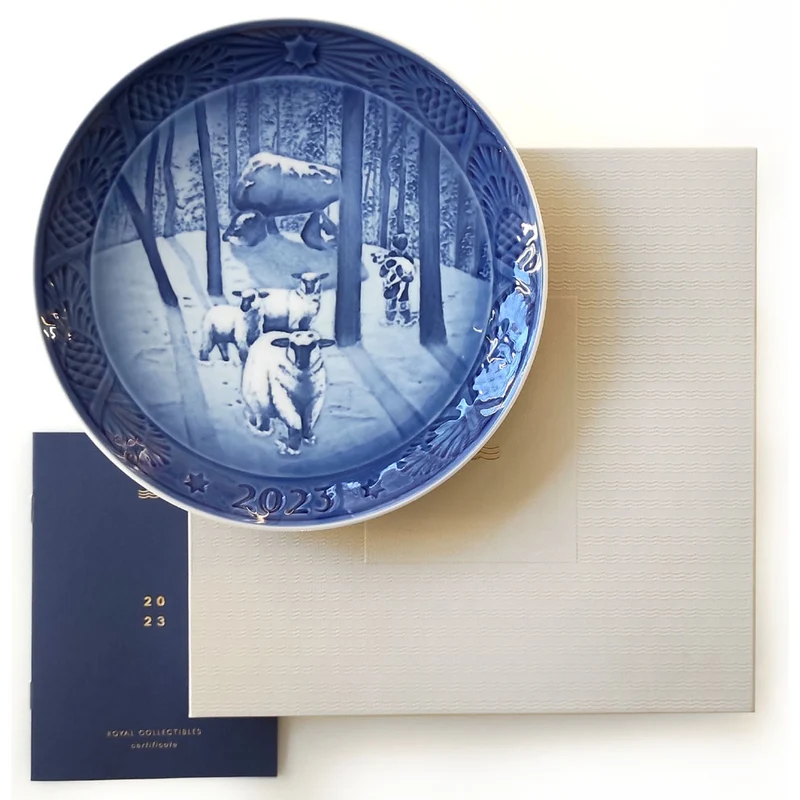 Royal Copenhagen Piatto dell'anno 2023 collezione