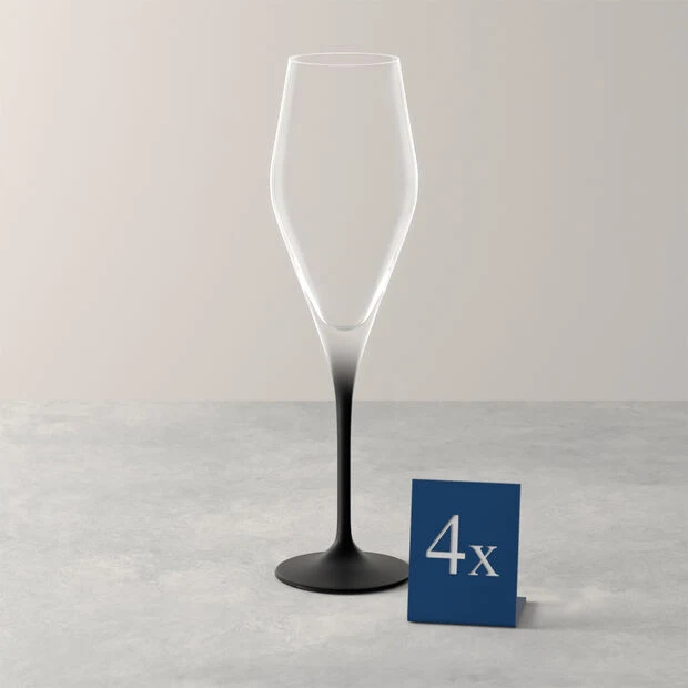 Set 4 Calici Vini cristallo Manufacture Rock Villeroy & Boch