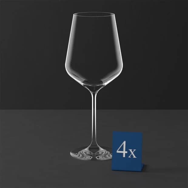 Set 4 Calici Vini cristallo La Divina Villeroy & Boch