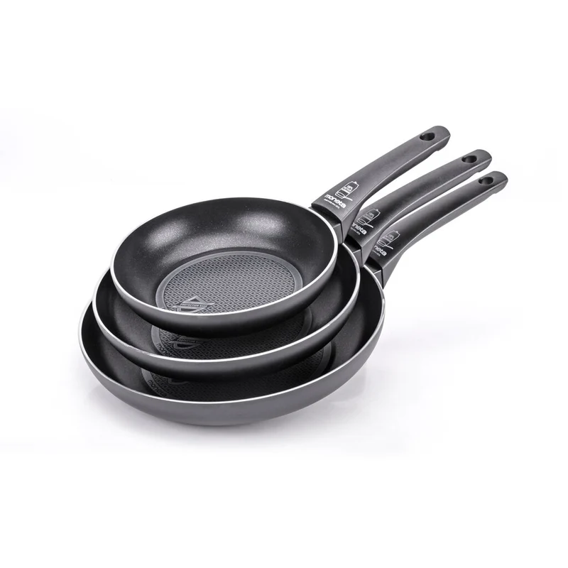 SET DI PADELLE 20 + 24 + 28 CM MONETA RECY