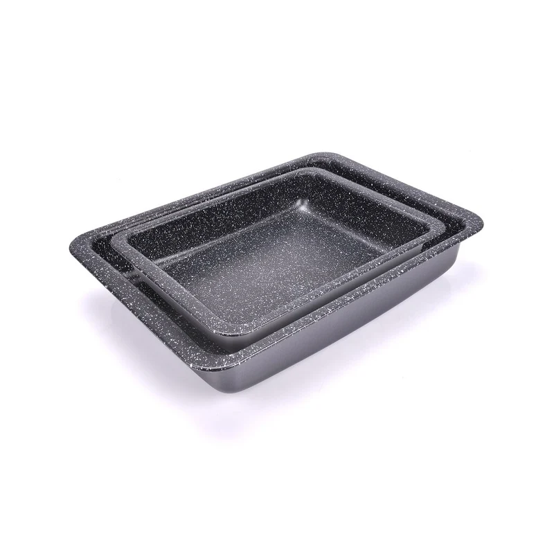 SET DI LASAGNERE 24X18 + 34X25 CM ALLUFLON VESUVIA
