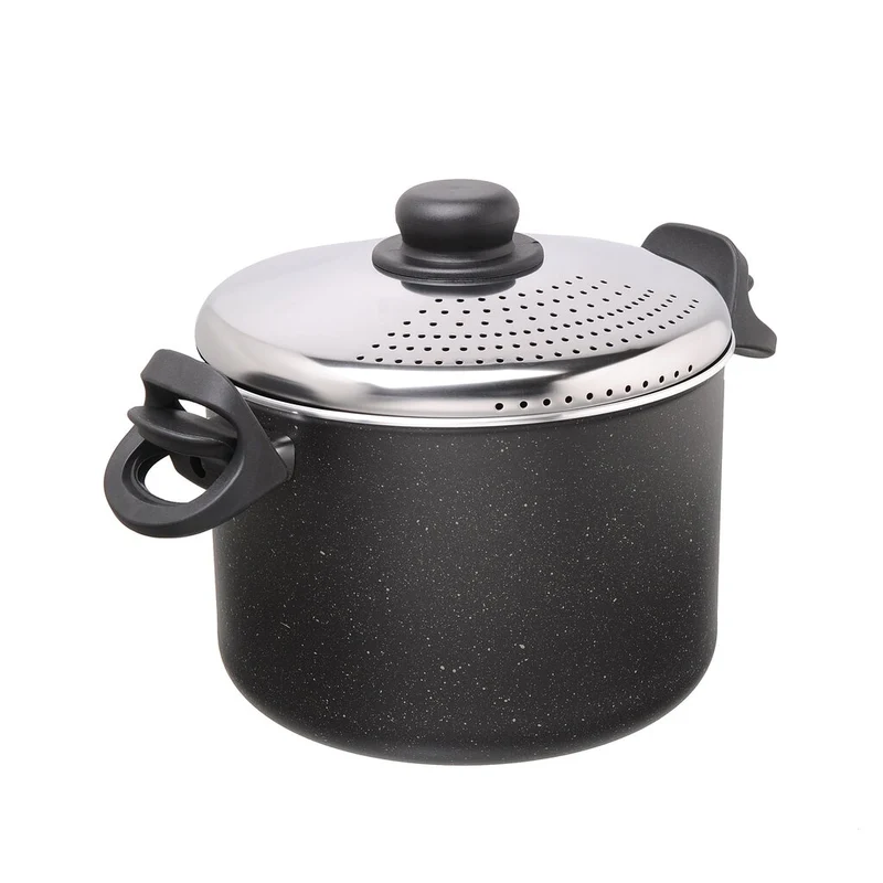 PENTOLA 22CM CON COPERCHIO CUOCISCOLA MONETA ETNEA
