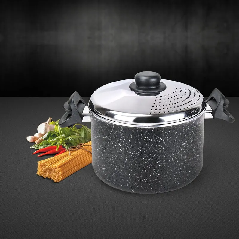 PENTOLA 22CM CON COPERCHIO CUOCISCOLA MONETA ETNEA