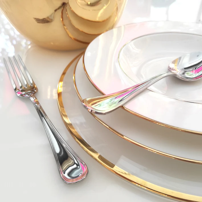 Anmut Gold Servizio tavola 18 pezzi filo oro Villeroy & Boch
