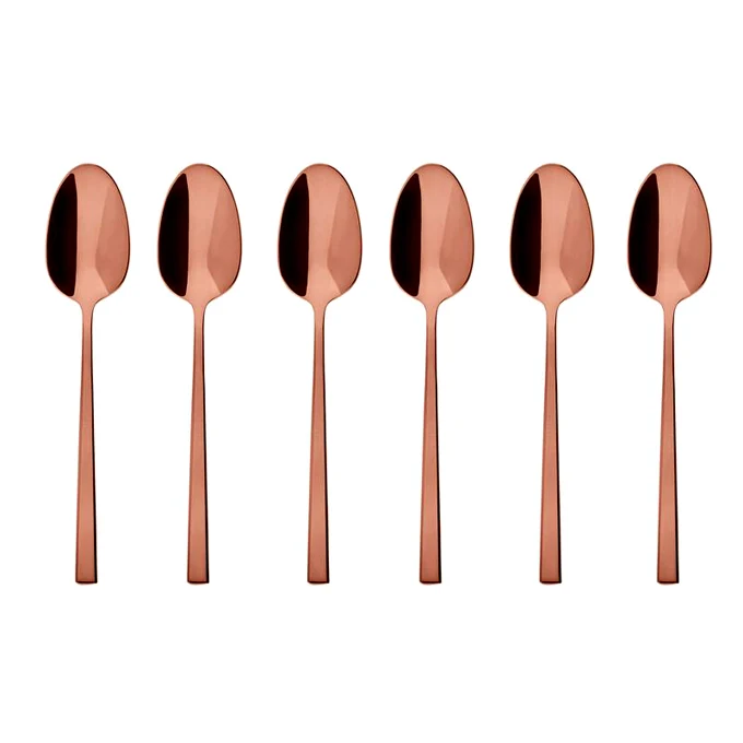 Rock PVD Copper Set 6 Cucchiaini moka Rame Sambonet