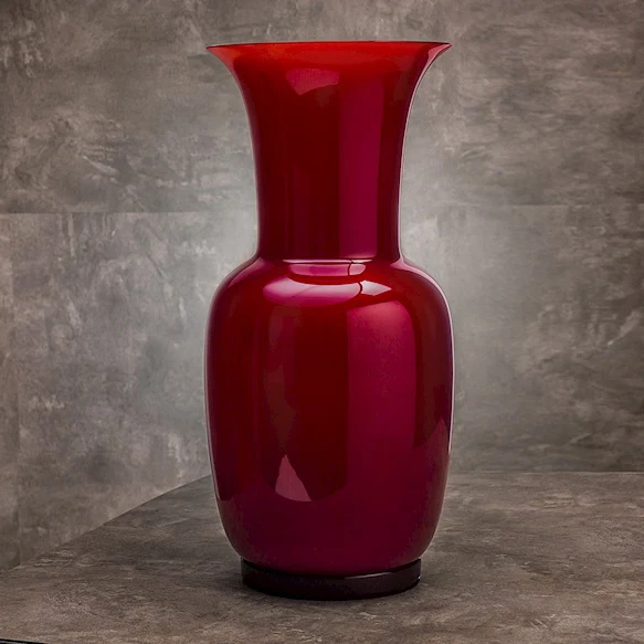 Venini vaso Opalino cm 42 vari colori 706.24
