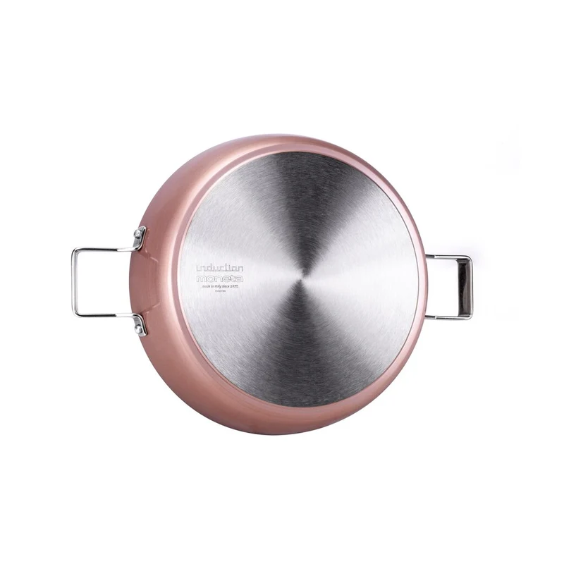 TEGAME 28CM CON COPERCHIO MONETA ROSE GOLD DIAMANT