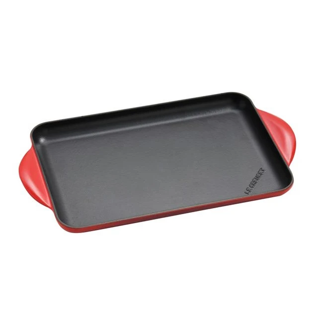 Le Creuset Bistecchiera ghisa rettangolare 32 cm Liscia induzione