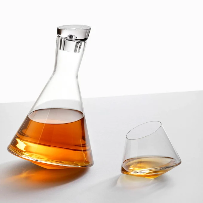 Set 2 bicchieri whisky fluttuanti Manhattan Ichendorf