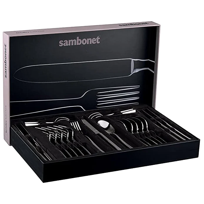 Baguette Servizio posate 24 pezzi acciaio 18/10 Sambonet 52586-81