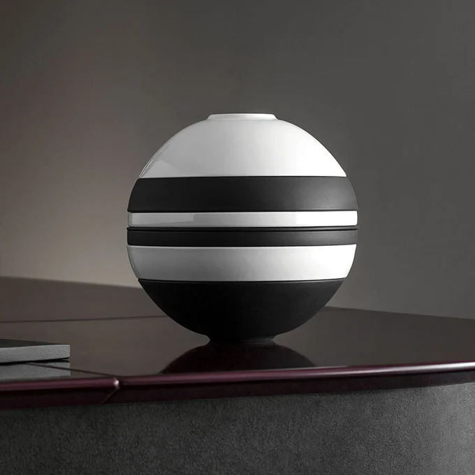 La Boule black & white sfera 2 posti tavola Villeroy & Boch