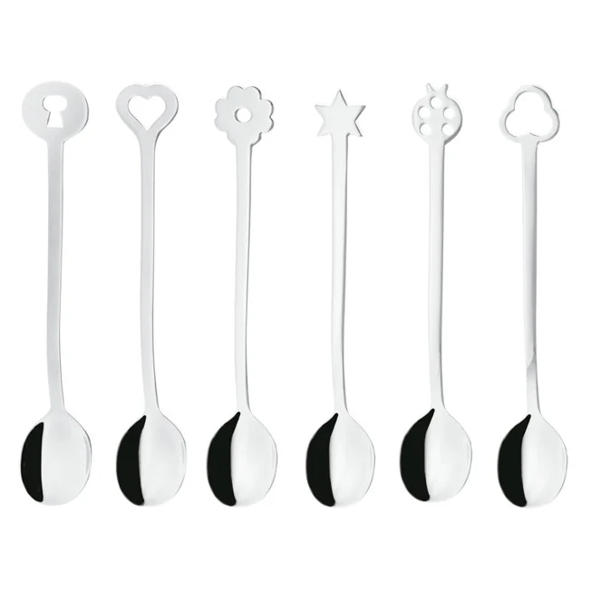 Party Set 6 Cucchiani moka segnaposto Sambonet