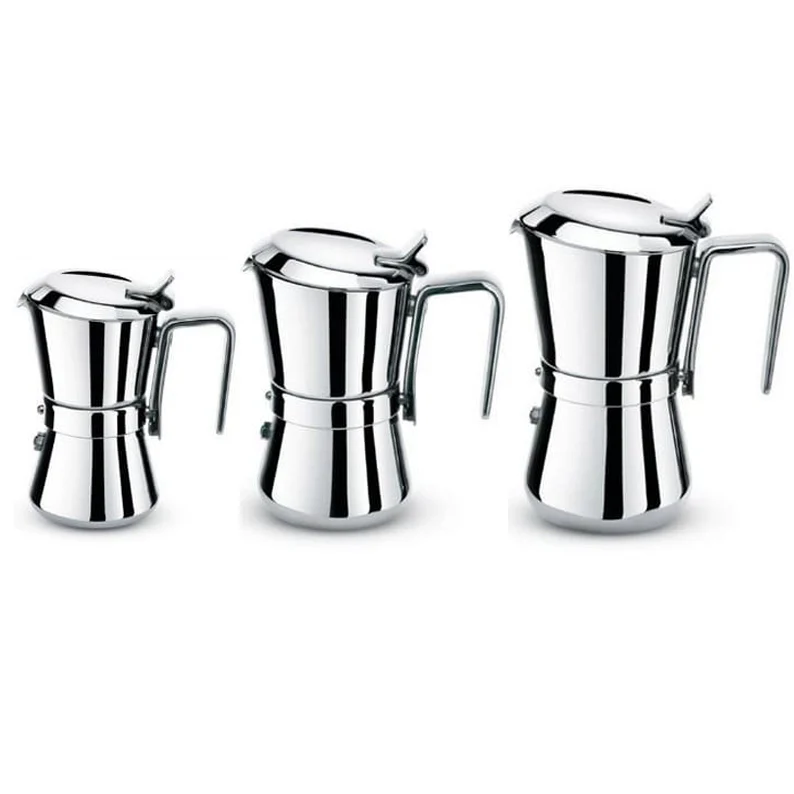 Giannina Restyling Caffettiera acciaio 1 tazza Giannini