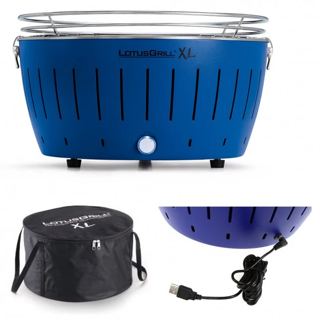 Lotus Grill XL Barbecue senza fumo nuovo modello USB