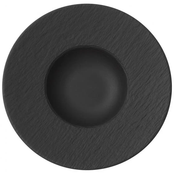 Piatto Pasta Gourmet nero Manufacture Villeroy & Boch