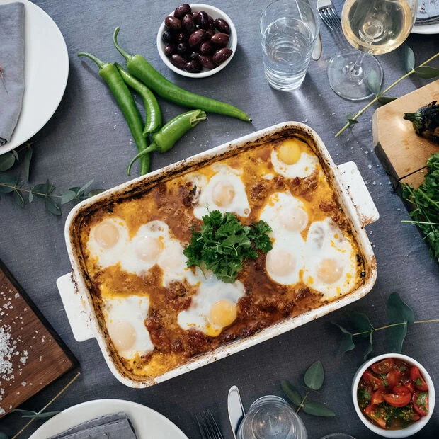 Pirofile rettangolari da forno Clever Cooking porcellana Villeroy & Boch
