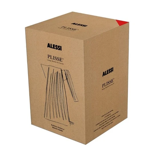 Alessi Bollitore elettrico Plissè 1 litro vari colori