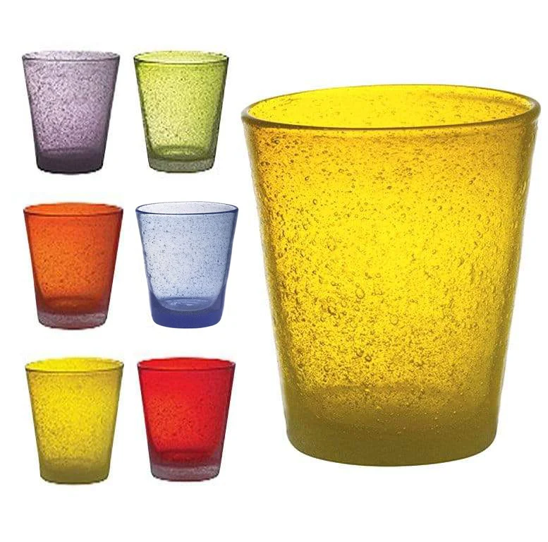 Freshness Set 6 bicchieri multicolore da lavastoviglie Livellara
