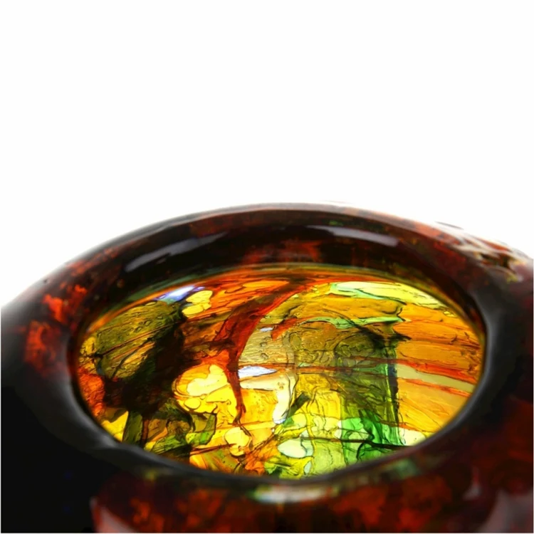 Venini Vaso scultura Gea color Gae Aulienti
