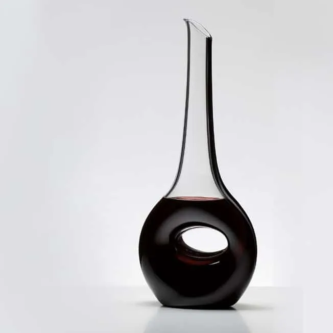 Riedel Decanter da vini in cristallo soffiato Black tie