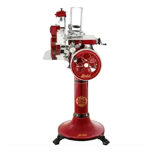 Berkel Affettatrice Volano Tribute rossa + piedistallo